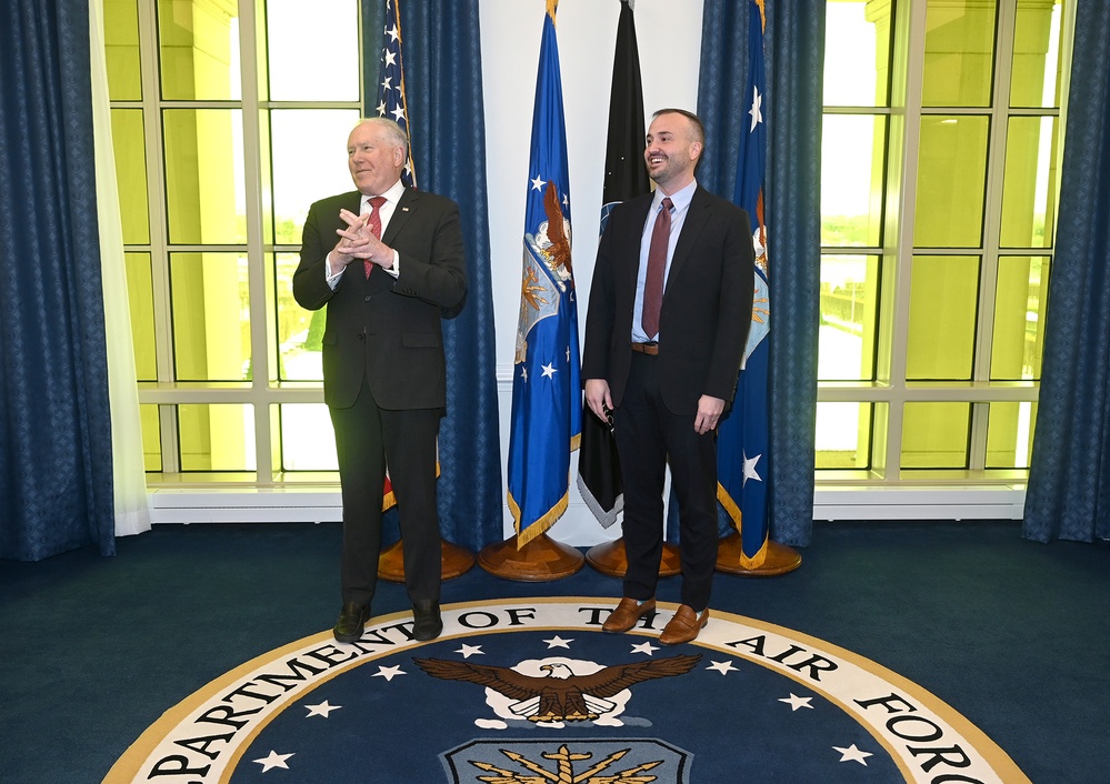 SecAF Recognizes Matt Williams
