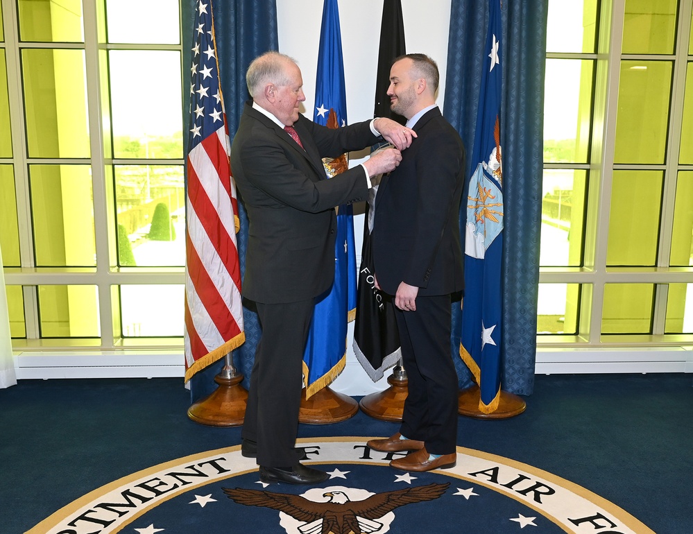 SecAF Recognizes Matt Williams