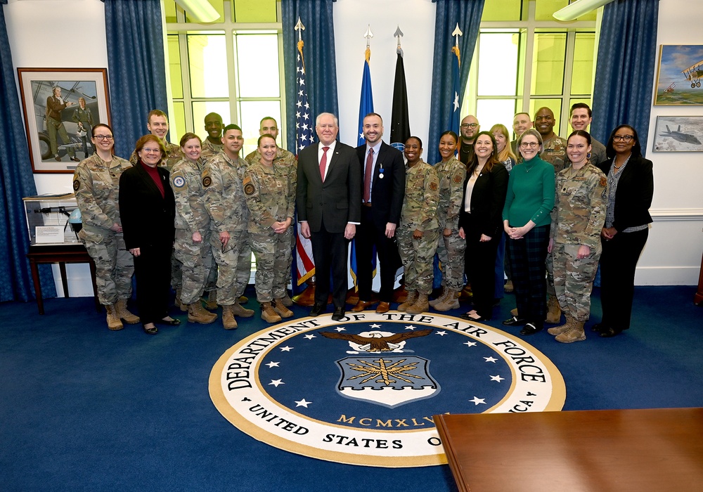 SecAF Recognizes Matt Williams
