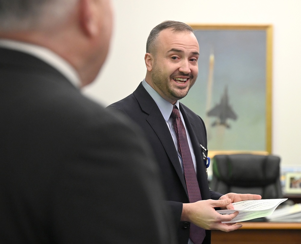 SecAF Recognizes Matt Williams