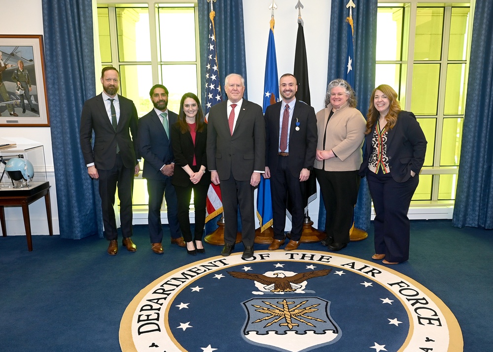 SecAF Recognizes Matt Williams