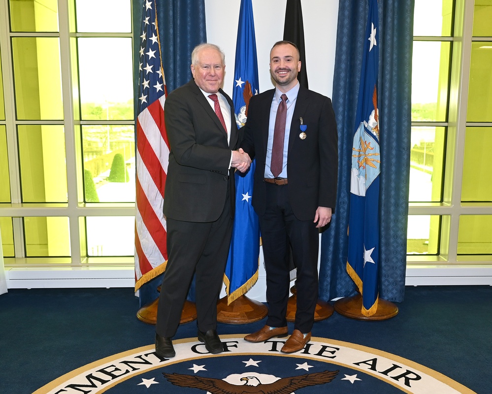 SecAF Recognizes Matt Williams