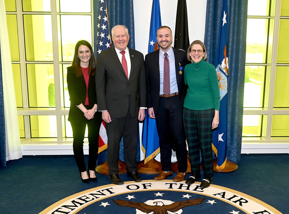 SecAF Recognizes Matt Williams