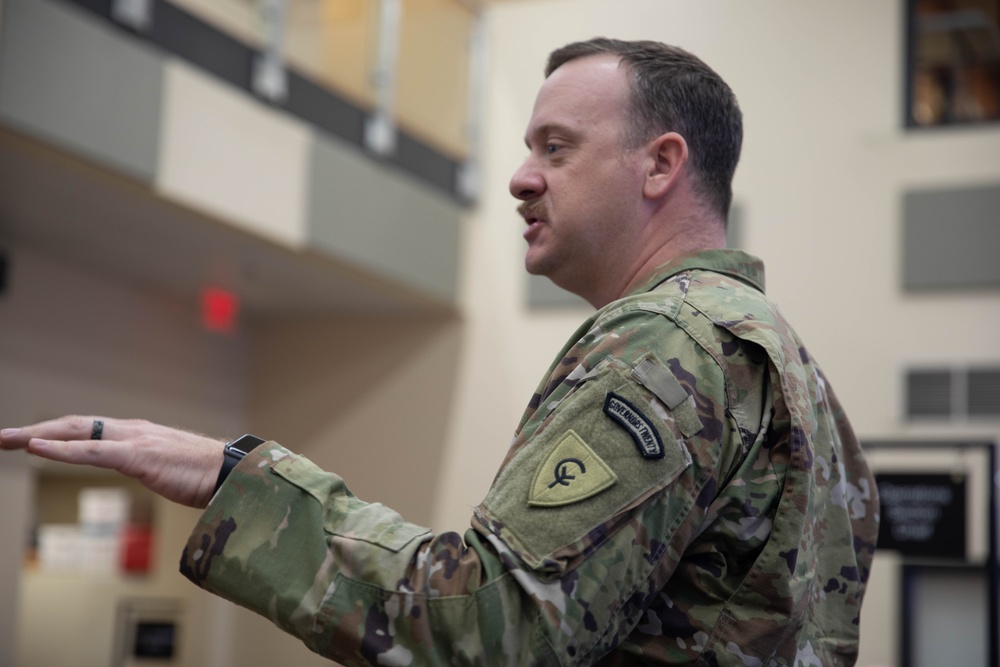 Leadership group visits Boone National Guard Center