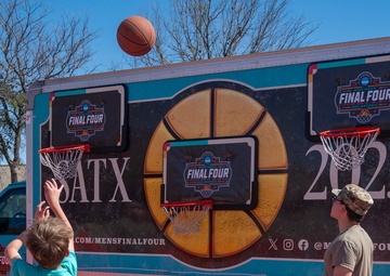 Fan Jam Final Four visits JBSA-Lackland