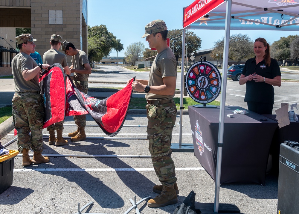 Fan Jam Final Four Trophy Tour at JBSA-Lackland