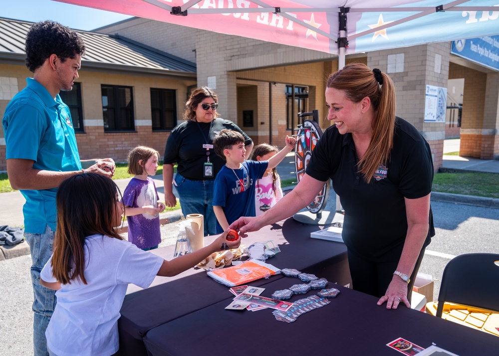 Fan Jam Final Four Trophy Tour at JBSA-Lackland
