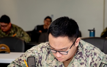 Sailors Take Navy-Wide Advancement Exam