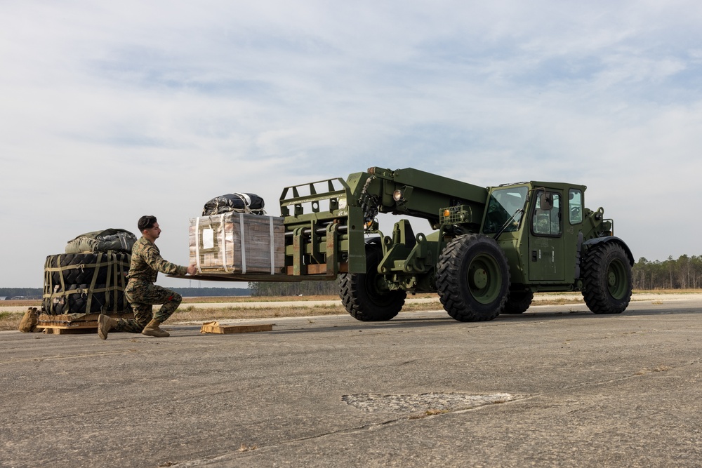 2nd Distribution Support Battalion Air Delivery and Static Line Training