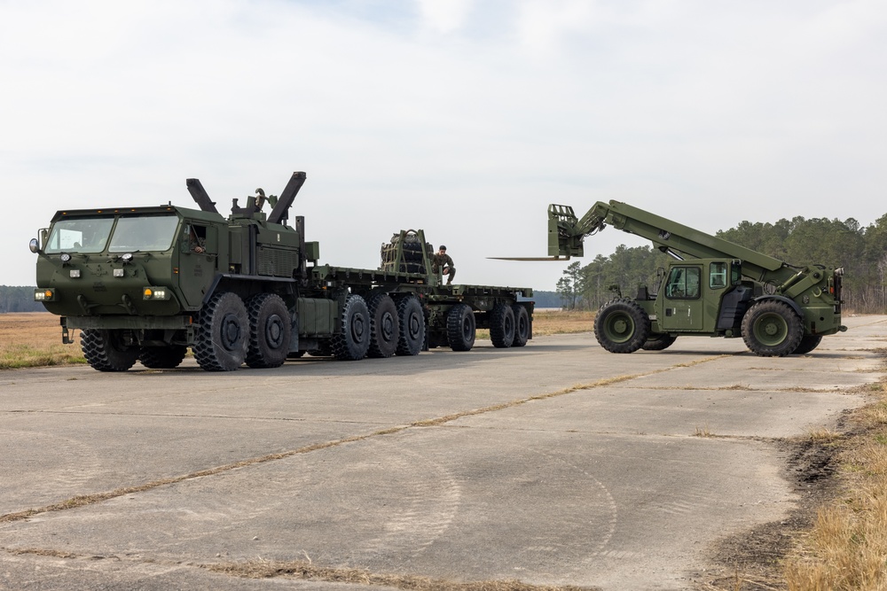 2nd Distribution Support Battalion Air Delivery and Static Line Training