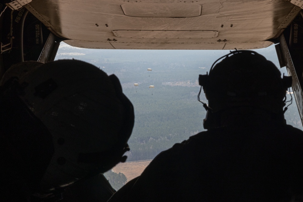 2nd Distribution Support Battalion Air Delivery and Static Line Training