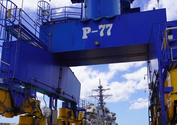 USS Hopper Completes Drydock Period at Pearl Harbor Naval Shipyard