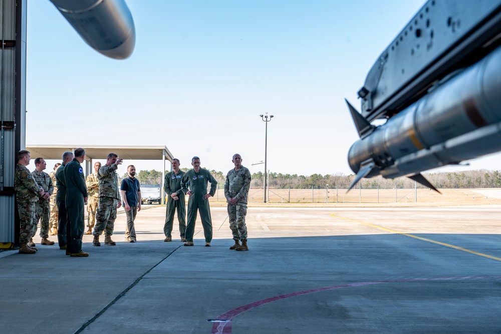 National Guard Bureau Chief Gen. Nordhaus Visits McEntire Joint National Guard Base