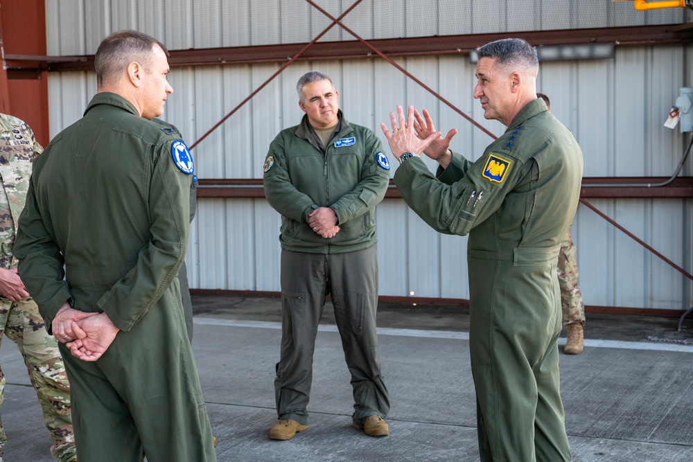 National Guard Bureau Chief Gen. Nordhaus Visits McEntire Joint National Guard Base