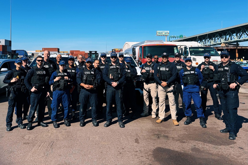 Coast Guard conducts joint operation to disrupt illicit maritime activity in Philadelphia