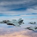 Hive mind: Navy Super Hornets fly in formation over USCENTCOM AOR