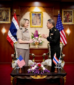 WRAIR-AFRIMS hosts United States and Royal Thai Army Surgeons General in health security summit in Bangkok, Thailand