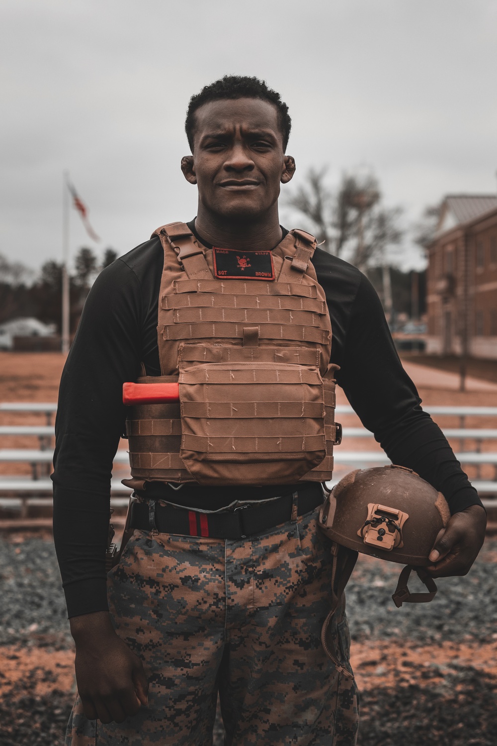Martial Arts Instructor Trainers conduct a MCMAP demonstration at The Basic School