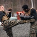 Matrial Arts Instructor Trainers conduct a MCMAP demonstration at The Basic School