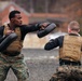 Matrial Arts Instructor Trainers conduct a MCMAP demonstration at The Basic School