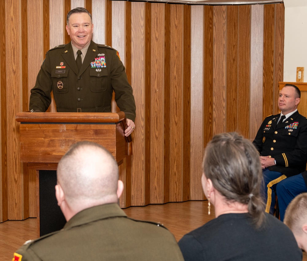 Assistant Adjutant General – Army promoted to brigadier general