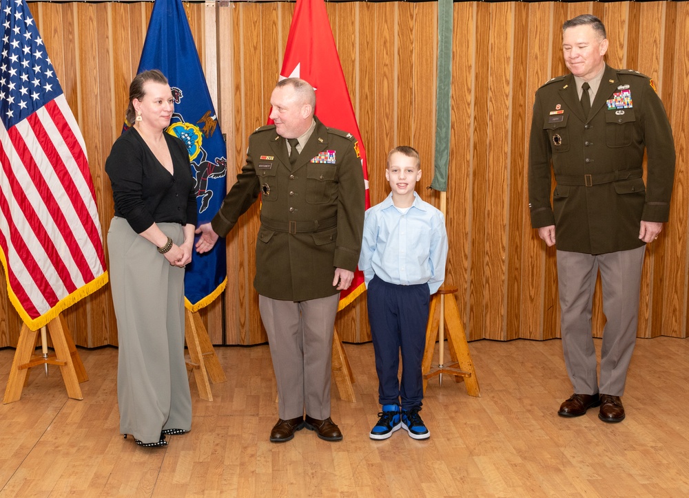 Assistant Adjutant General – Army promoted to brigadier general