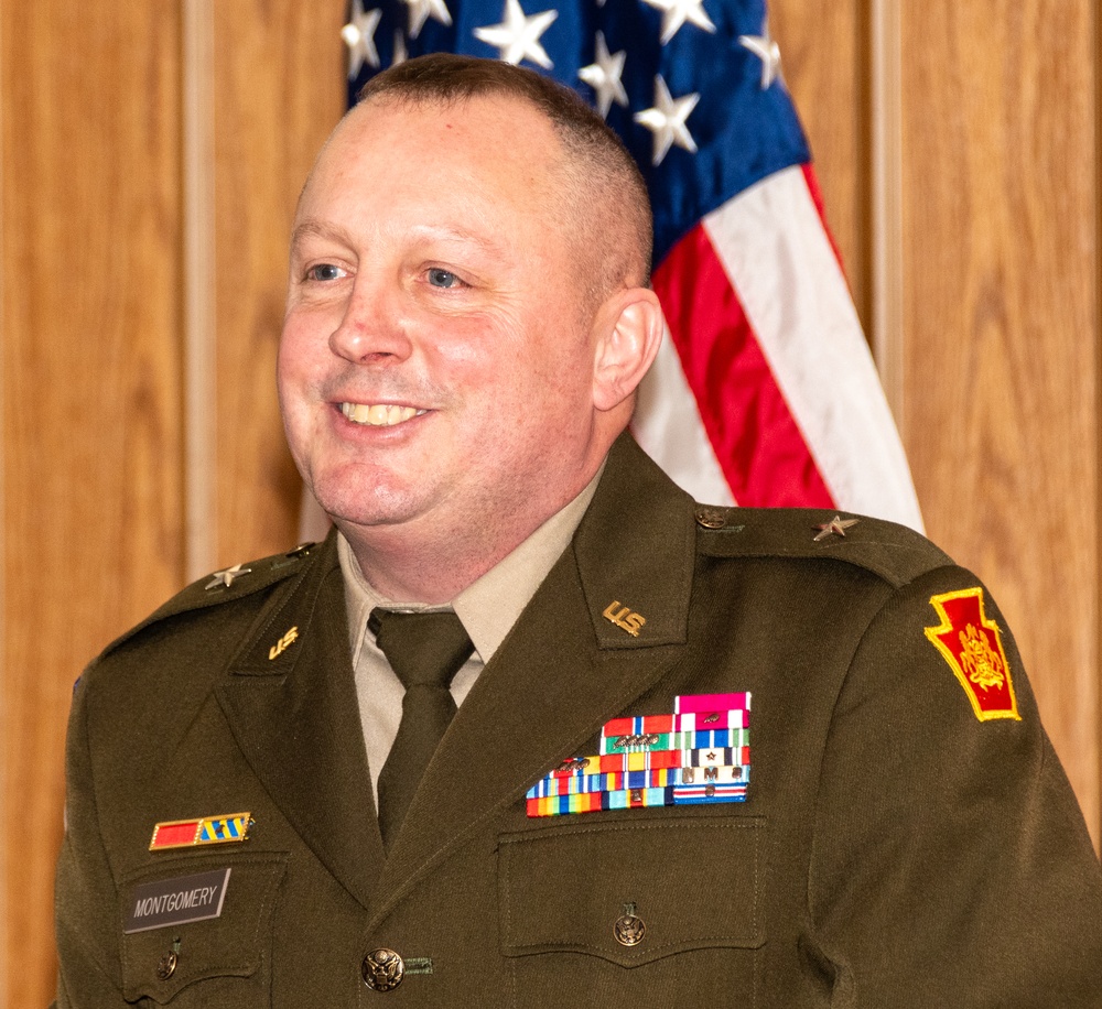 Assistant Adjutant General – Army promoted to brigadier general