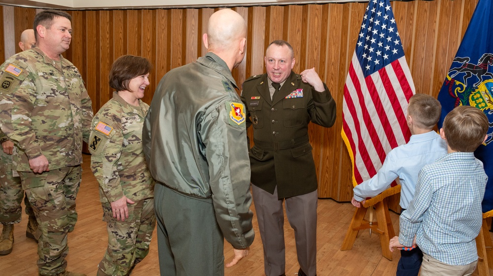 Assistant Adjutant General – Army promoted to brigadier general