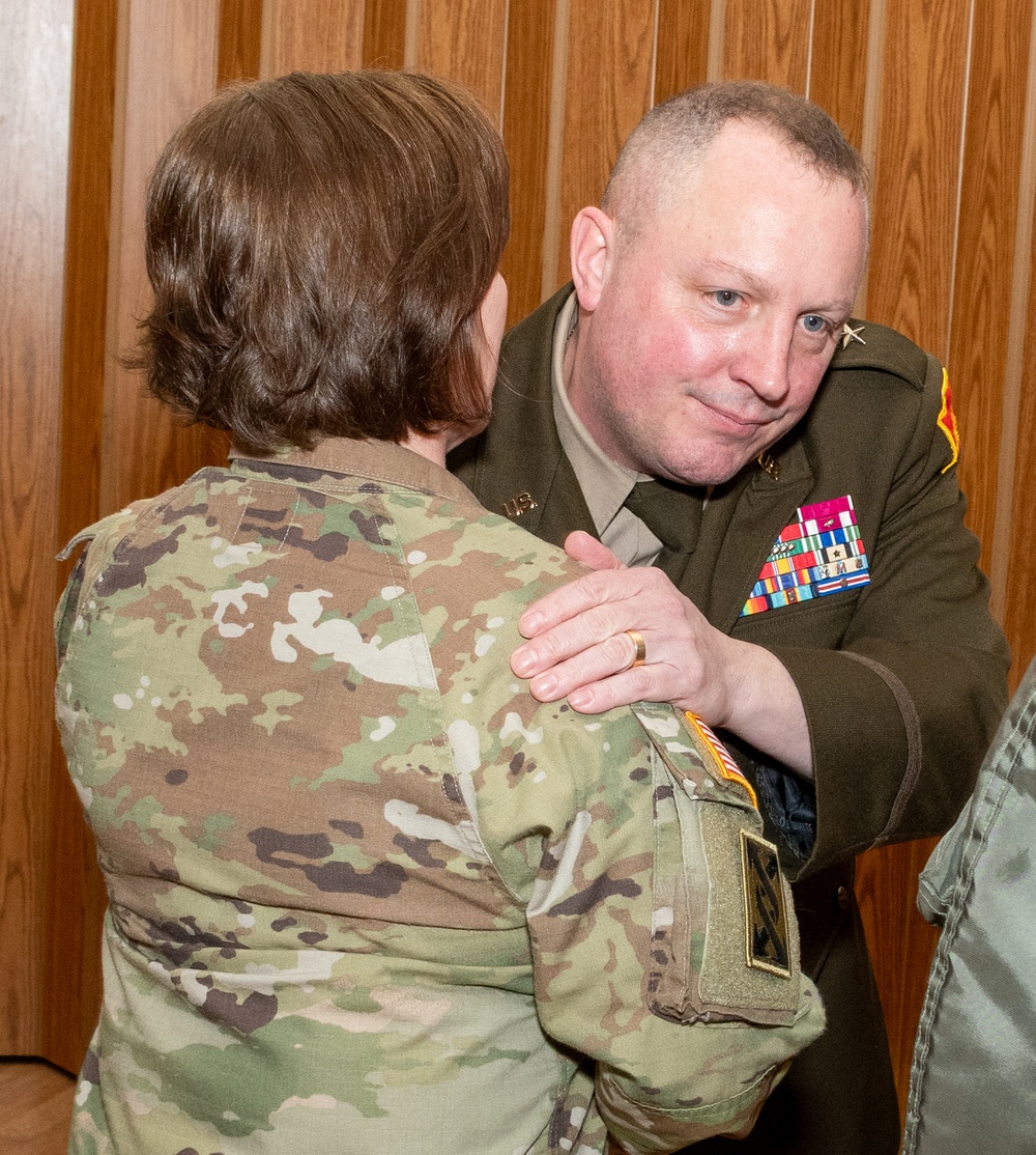 Assistant Adjutant General – Army promoted to brigadier general