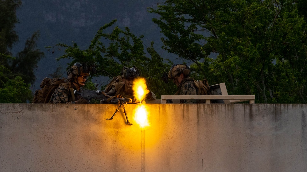 Students at SOI-W Participate in the Advanced Infantry Marine Course