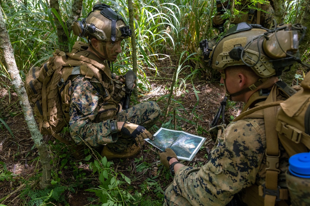 Students at SOI-W Participate in the Advanced Infantry Marine Course
