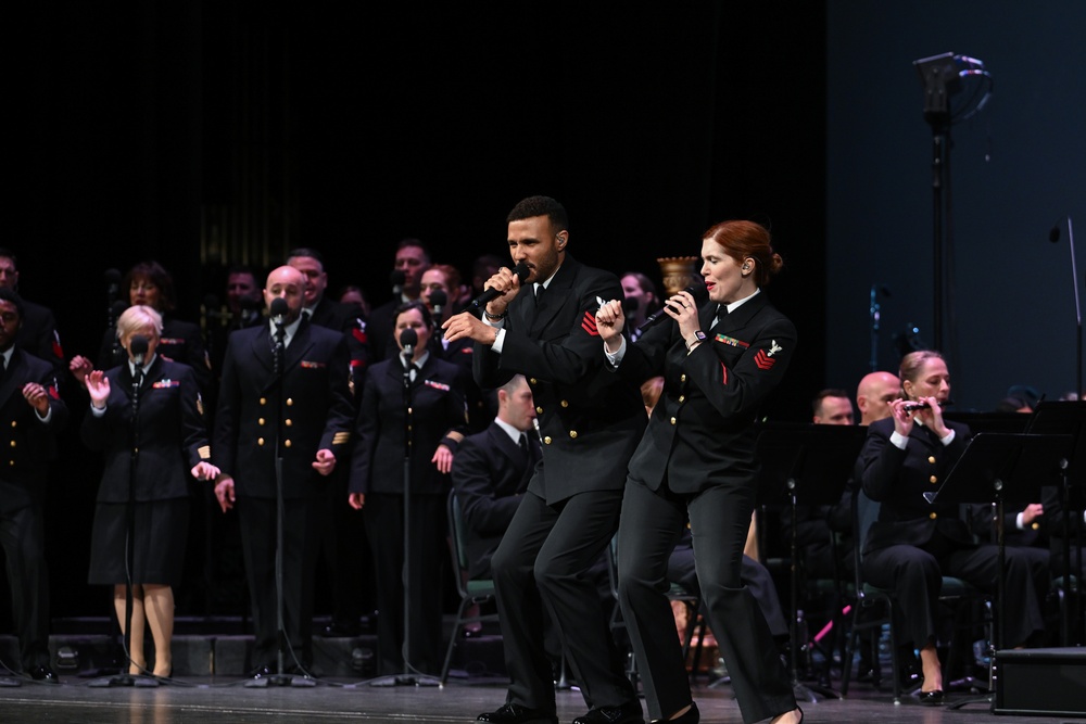 U.S. Navy Band performs in Athens on National Tour