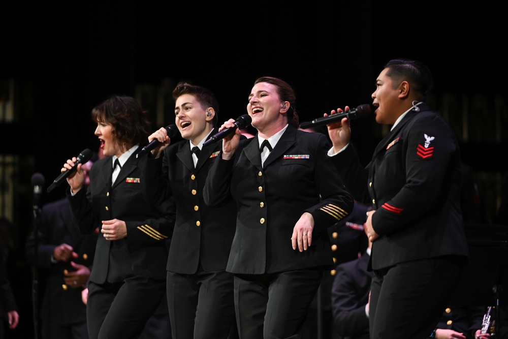 U.S. Navy Band performs in Athens on National Tour