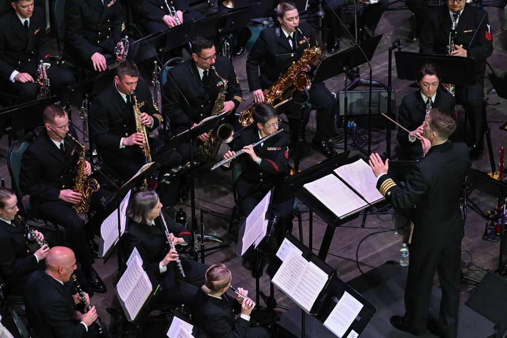 U.S. Navy Band performs in Athens on National Tour