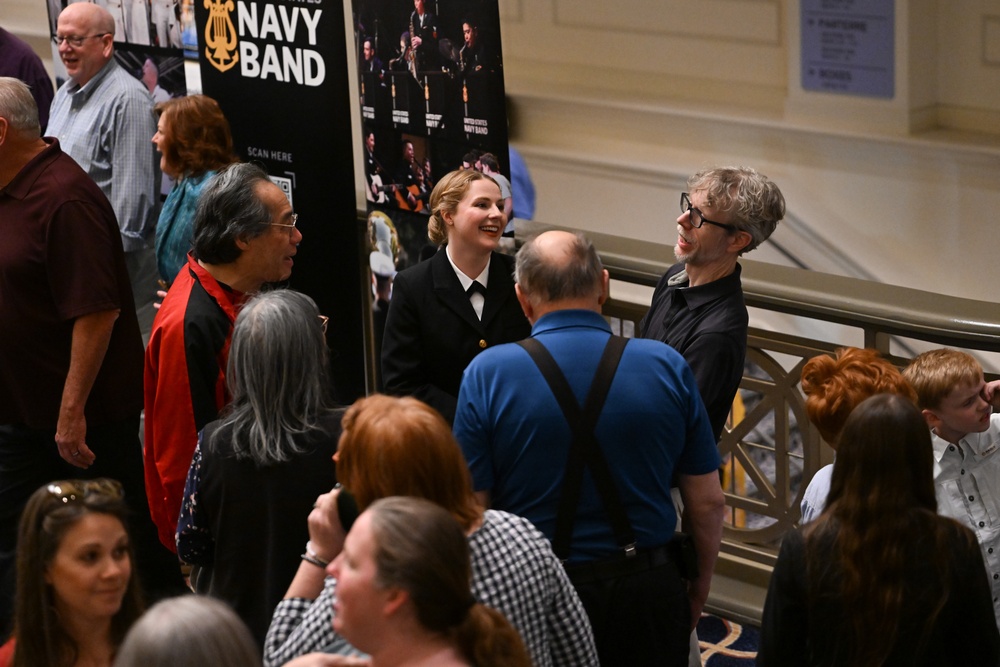 U.S. Navy Band performs in Athens on National Tour