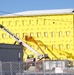 March 2025 barracks construction operations for East Barracks Project at Fort McCoy