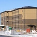 March 2025 barracks construction operations for South Barracks Project at Fort McCoy