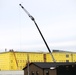 March 2025 barracks construction operations for East Barracks Project at Fort McCoy