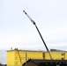 March 2025 barracks construction operations for East Barracks Project at Fort McCoy