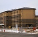 March 2025 barracks construction operations for South Barracks Project at Fort McCoy