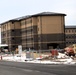 March 2025 barracks construction operations for South Barracks Project at Fort McCoy