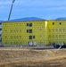 March 2025 barracks construction operations for East Barracks Project at Fort McCoy