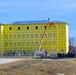 March 2025 barracks construction operations for East Barracks Project at Fort McCoy