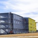 March 2025 barracks construction operations for East Barracks Project at Fort McCoy