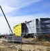 March 2025 barracks construction operations for East Barracks Project at Fort McCoy