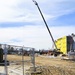 March 2025 barracks construction operations for East Barracks Project at Fort McCoy