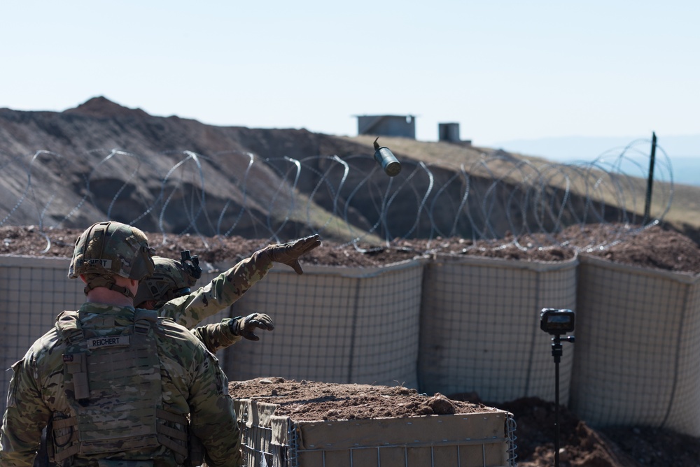 Coalition Forces Throw, Launch, Propel Grenades