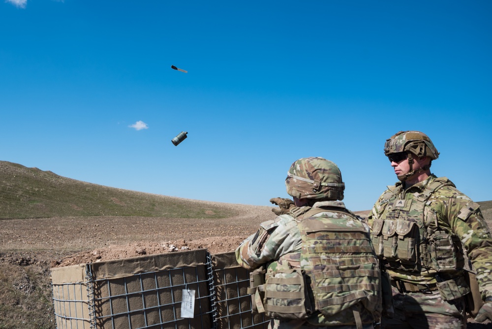Coalition Forces Throw, Launch, Propel Grenades