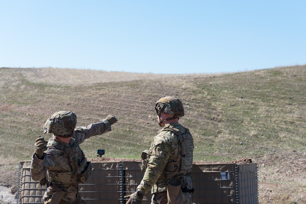Coalition Forces Throw, Launch, Propel Grenades