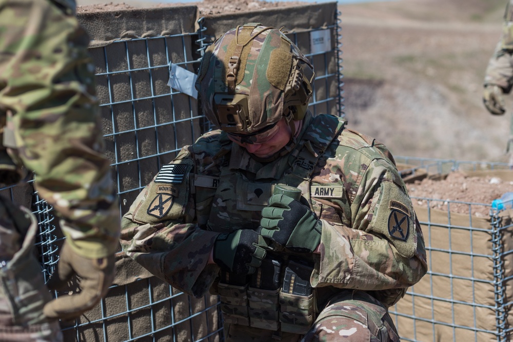 Coalition Forces Throw, Launch, Propel Grenades